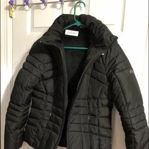 Calvin Klein quilted coat